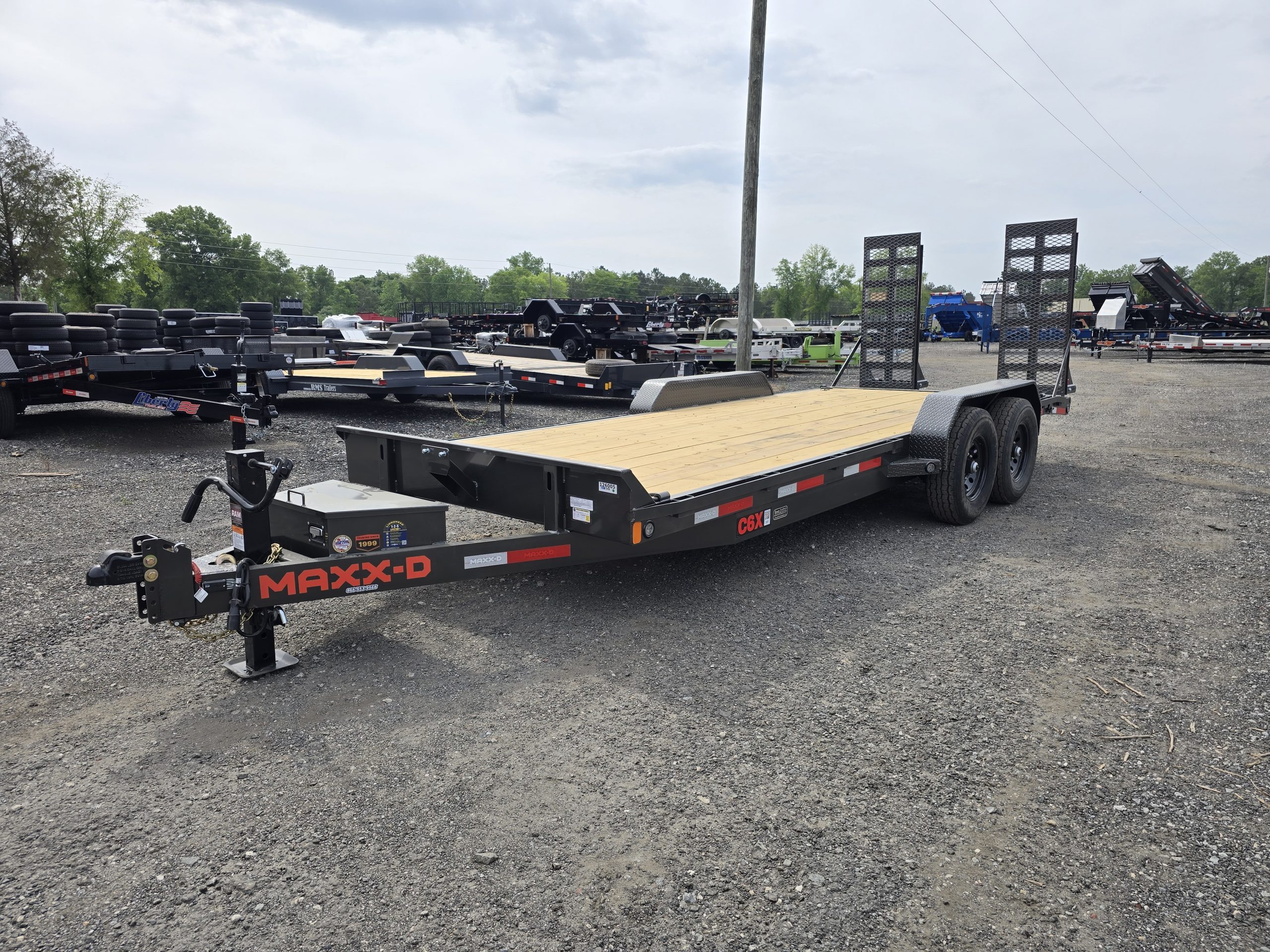 2026 MAXX-D Trailers 7x20 C6X Tandem Axle 14K Equipment Trailer in Byron, GA