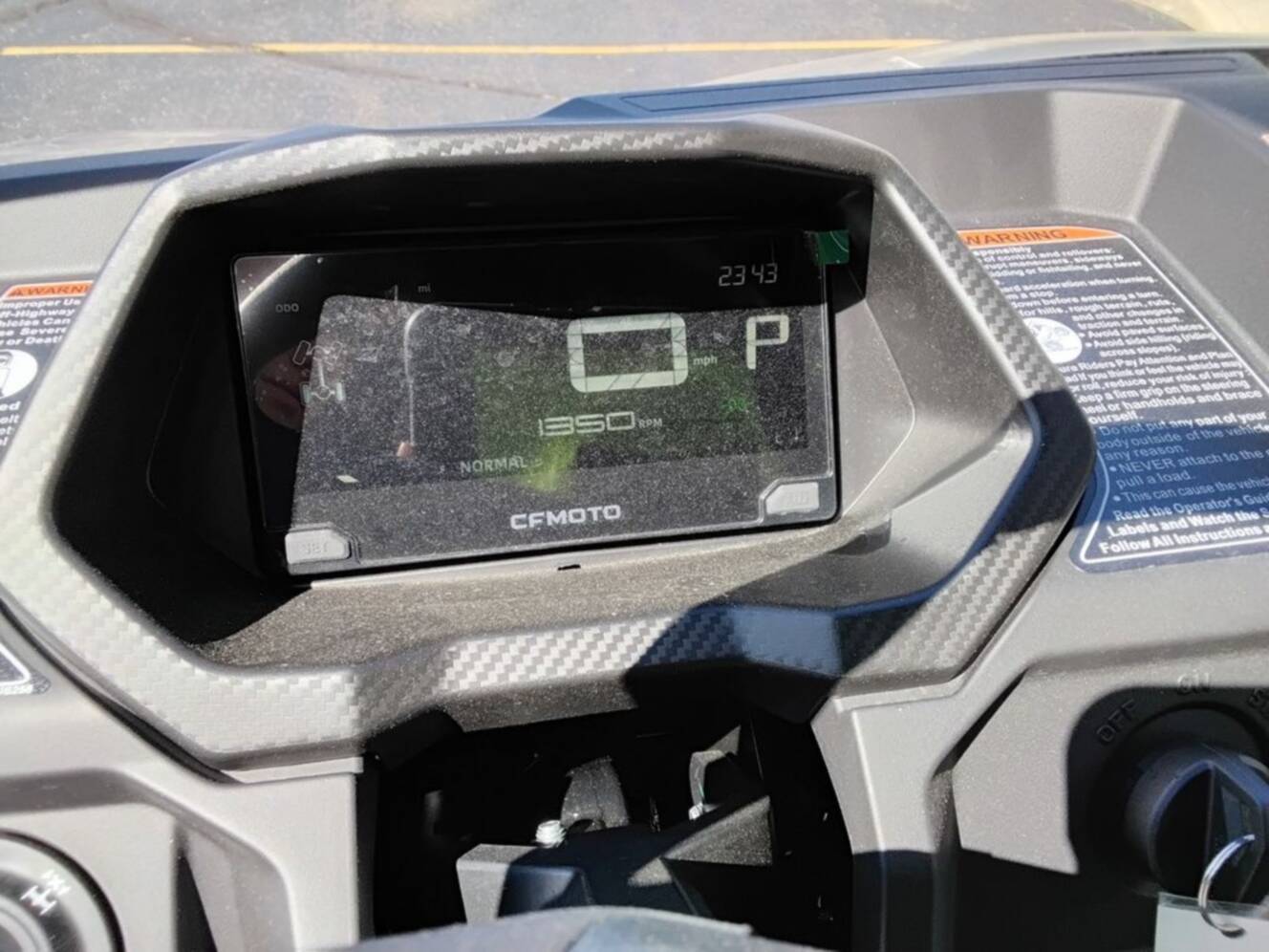 A photo of this 2026 CFMOTO UFORCE 800 XL