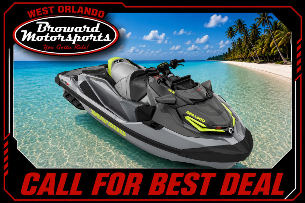 2026 Sea-Doo RXT-X 325 Ice Metal / Manta Green X 325 in Oakland, FL