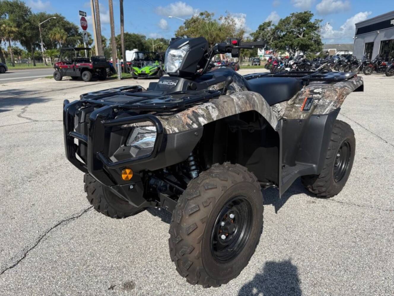 A photo of this 2026 Honda® FourTrax Foreman Rubicon 4x4 Automatic DCT EPS TrueTimb