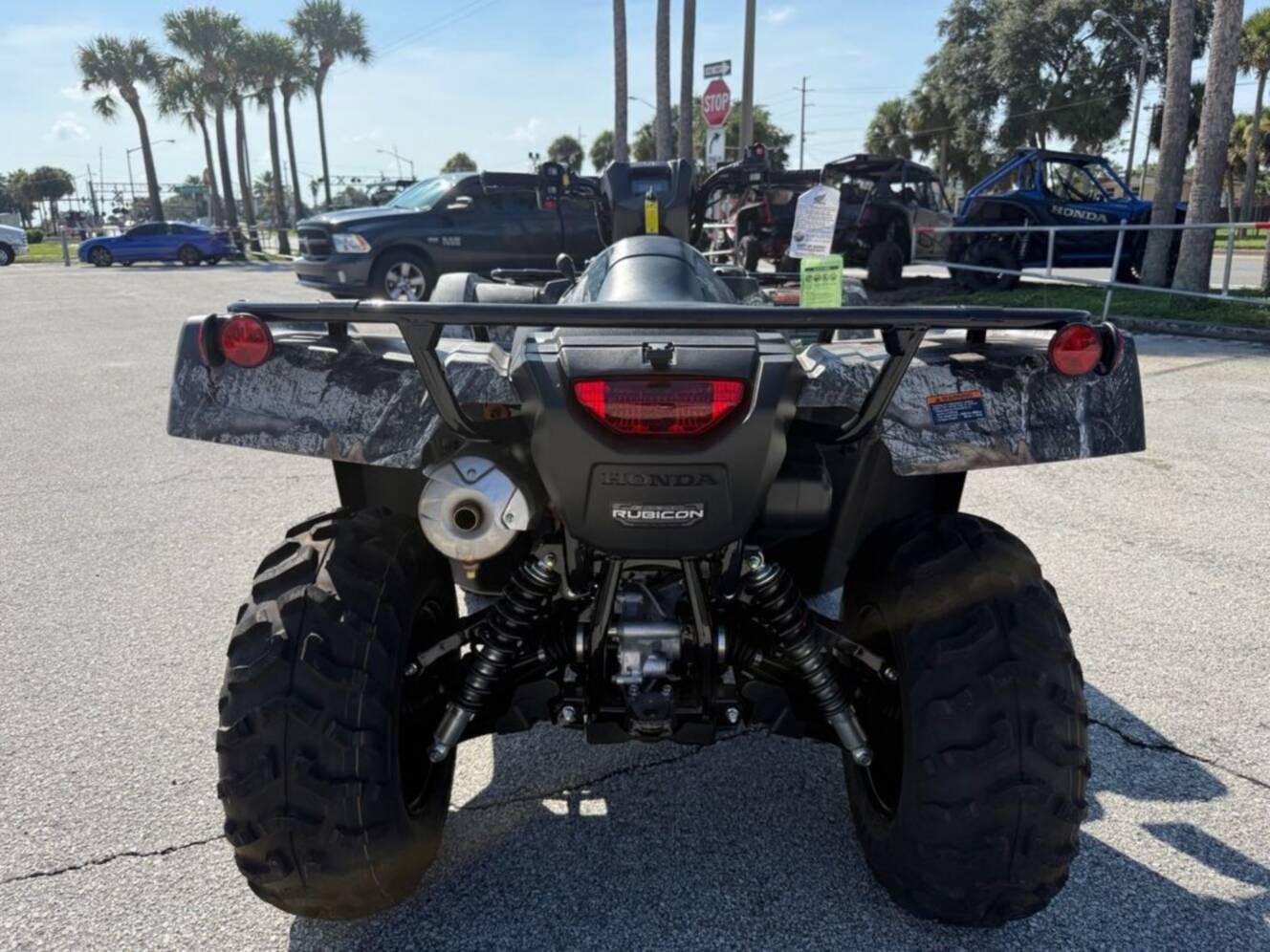 A photo of this 2026 Honda® FourTrax Foreman Rubicon 4x4 Automatic DCT EPS TrueTimb