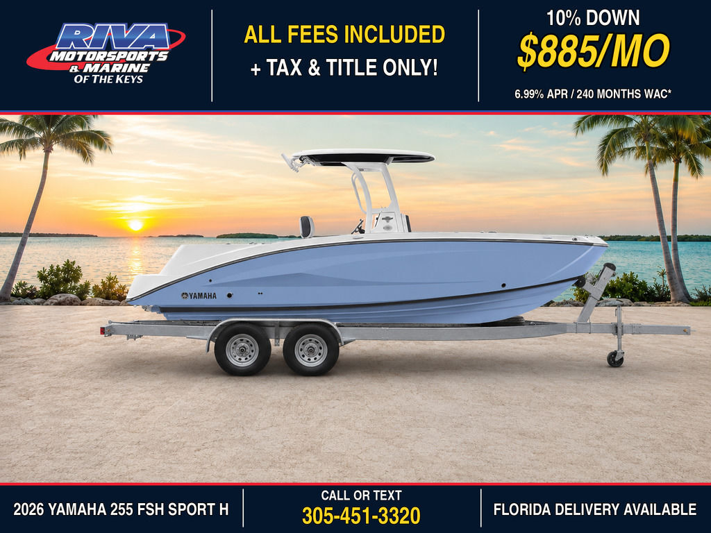 2026 Yamaha Boats 255 FSH Sport H 255 SPORT E in key largo FL