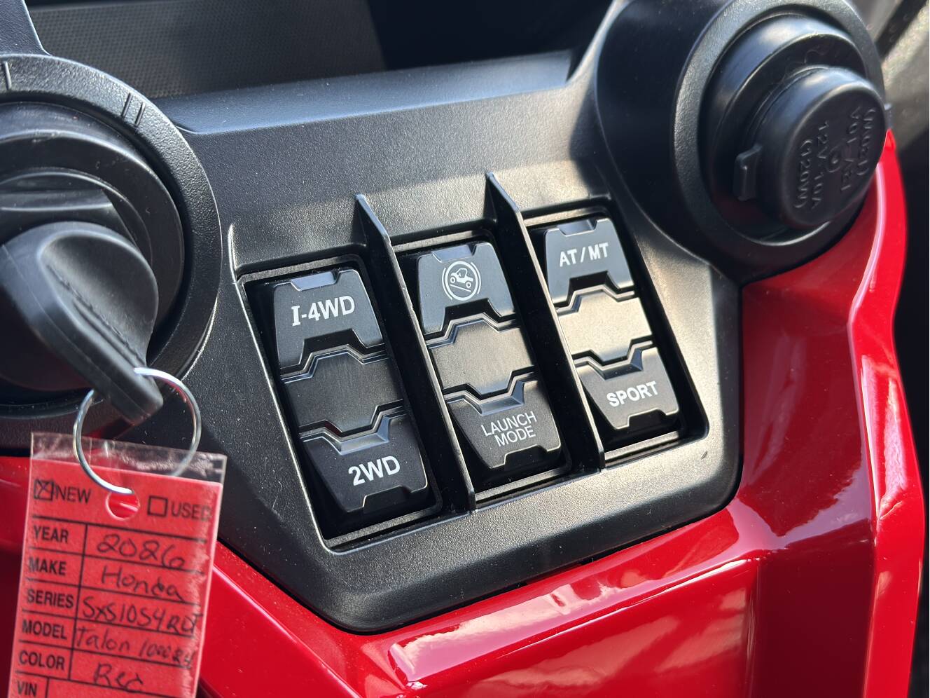 A photo of this 2026 Honda TALON 1000R-4 FOX LIVE VALVE