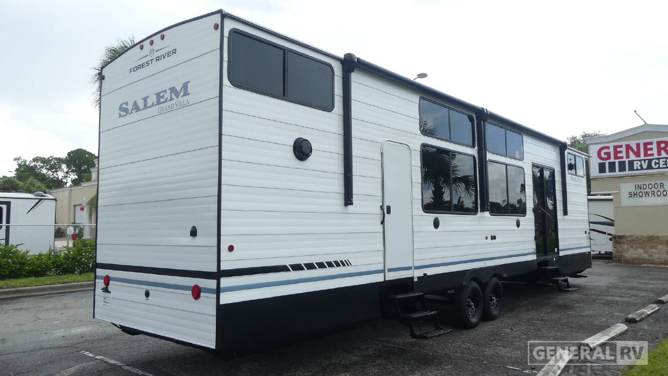 A photo of this 2027 Forest River SALEM GRAND VILLA 42ICE