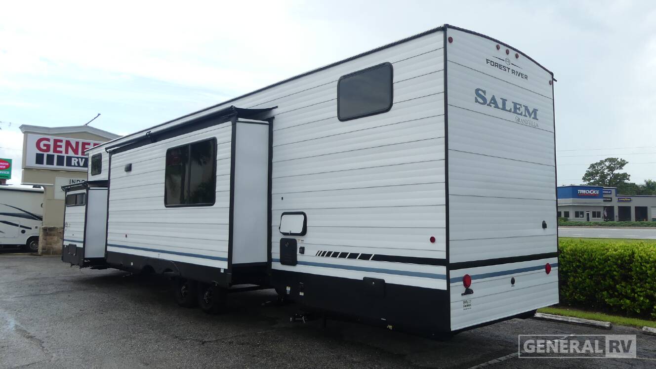 A photo of this 2027 Forest River SALEM GRAND VILLA 42ICE