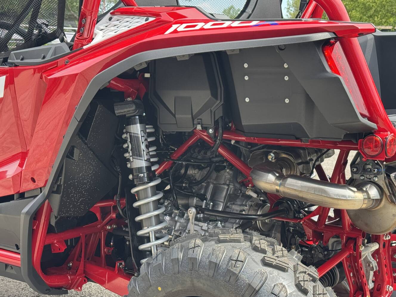 A photo of this 2026 Honda TALON 1000X FOX LIVE VALVE