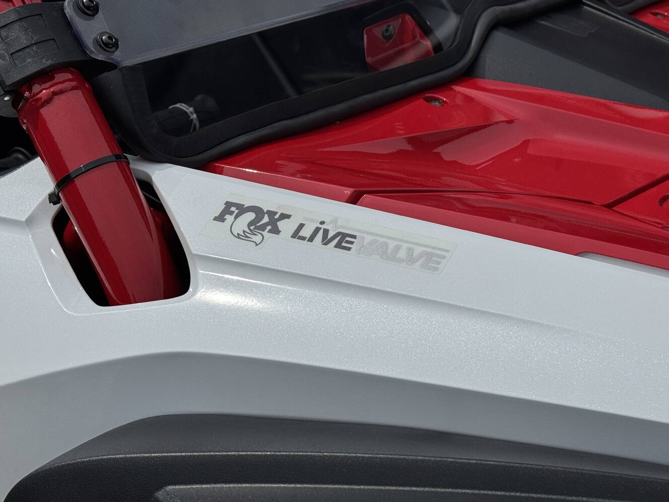 A photo of this 2026 Honda TALON 1000X FOX LIVE VALVE