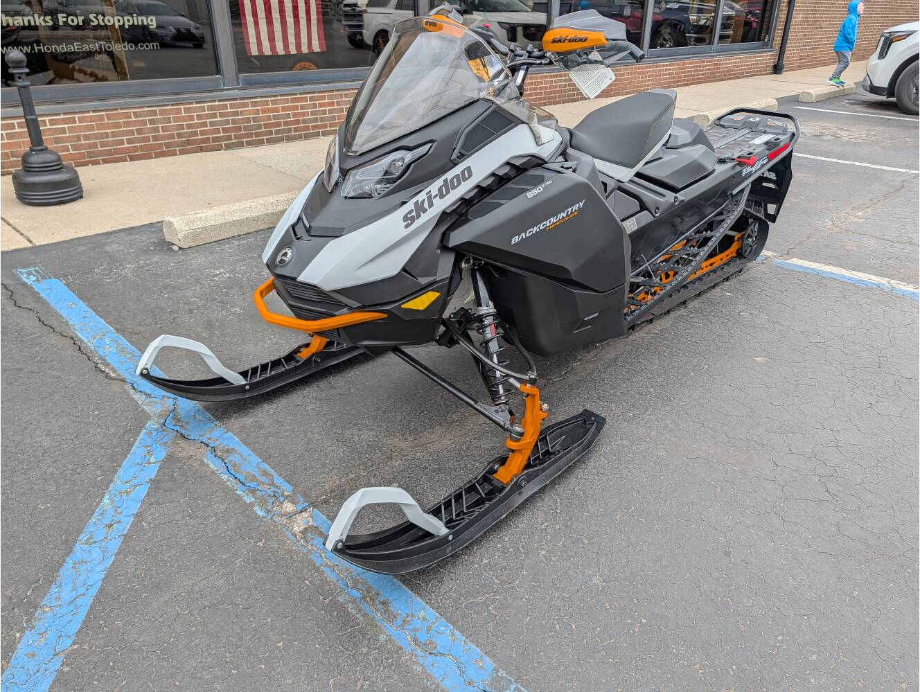 A photo of this 2026 Ski-Doo Backcountry 850 ES 146