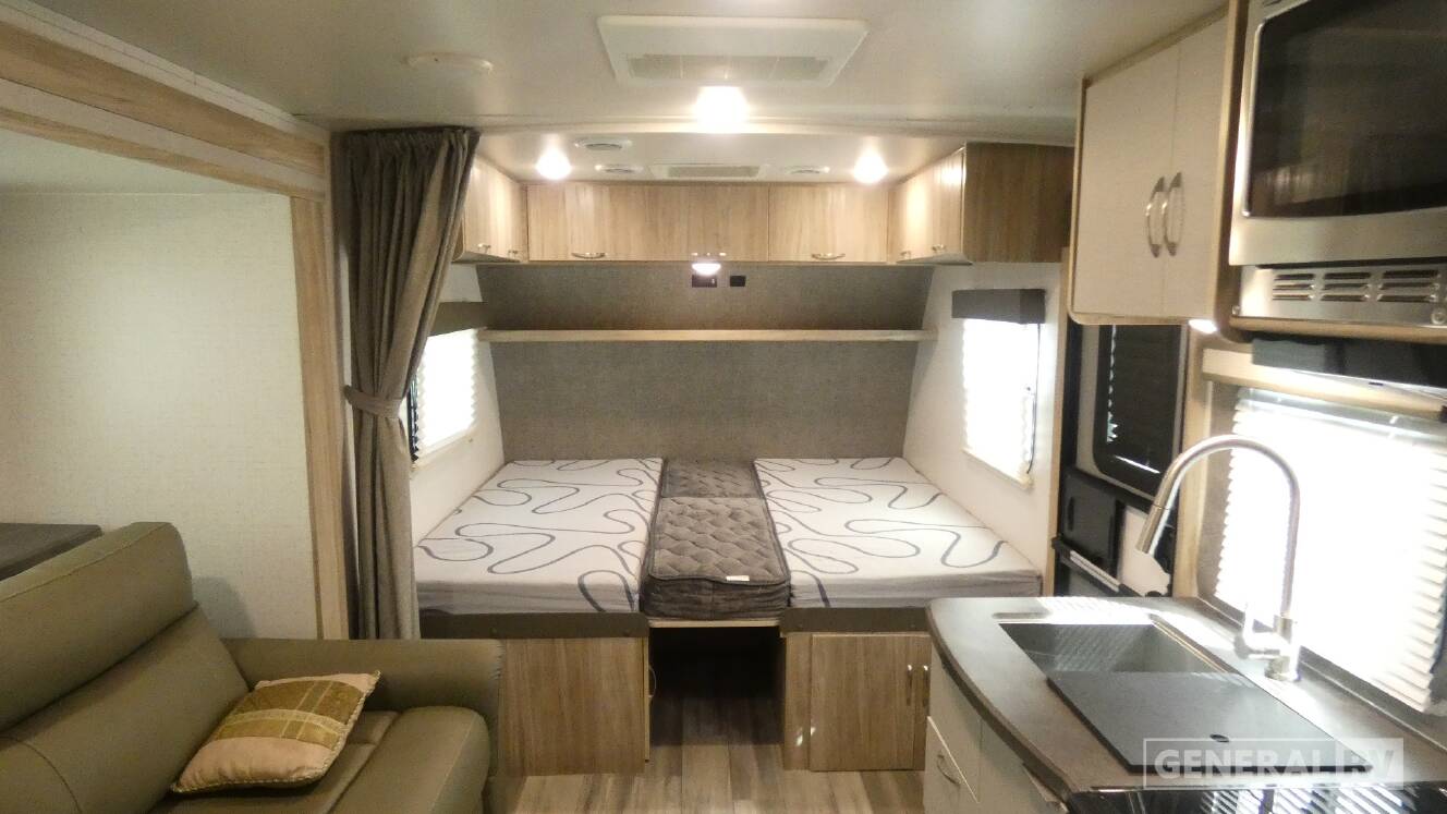 A photo of this 2021 Winnebago Micro Minnie 2108TB