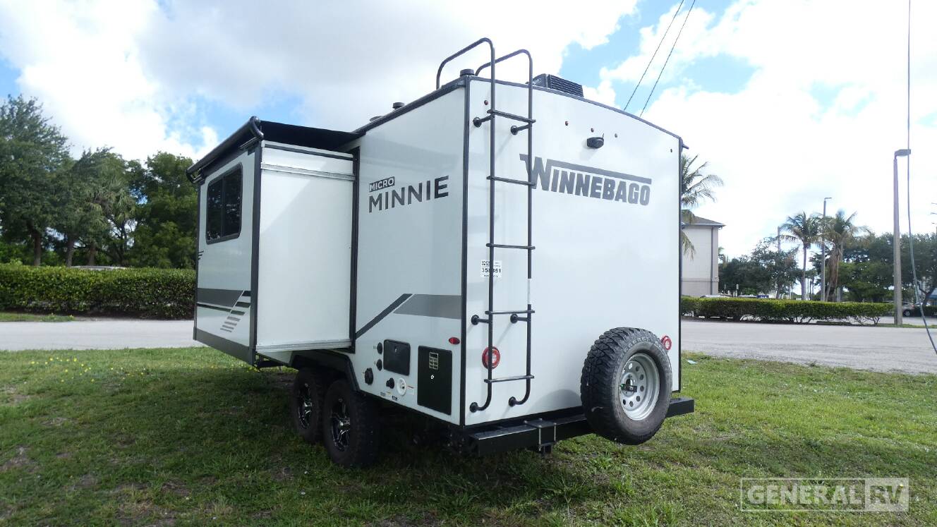 A photo of this 2021 Winnebago Micro Minnie 2108TB