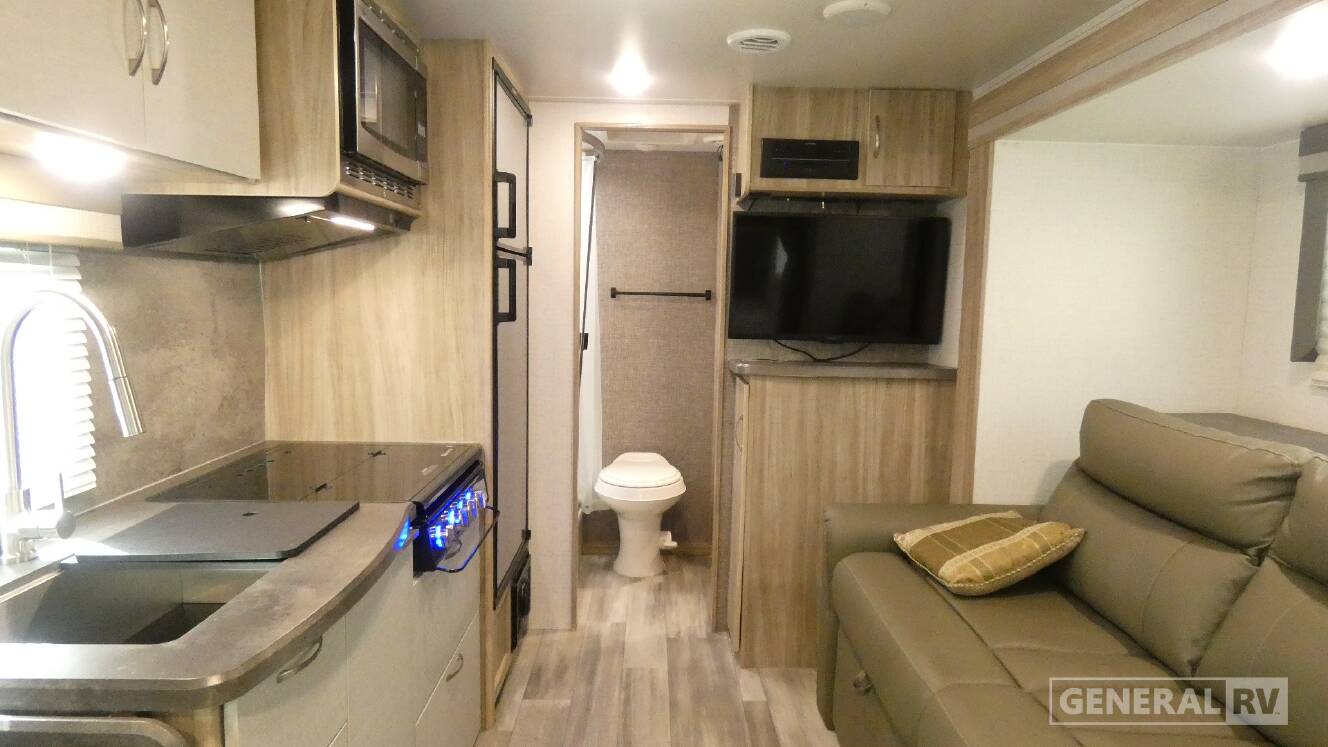 A photo of this 2021 Winnebago Micro Minnie 2108TB