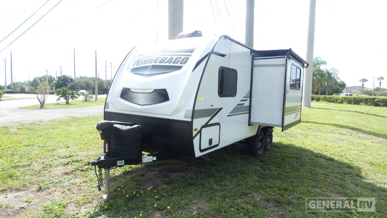 A photo of this 2021 Winnebago Micro Minnie 2108TB