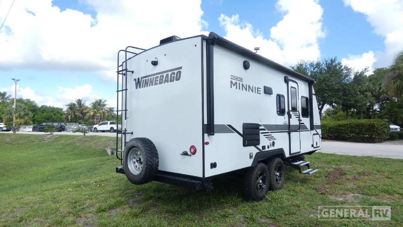 A photo of this 2021 Winnebago Micro Minnie 2108TB