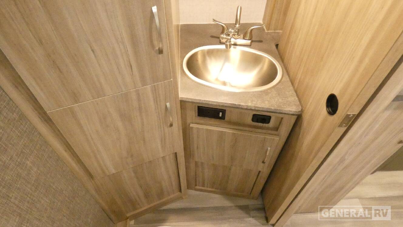 A photo of this 2021 Winnebago Micro Minnie 2108TB