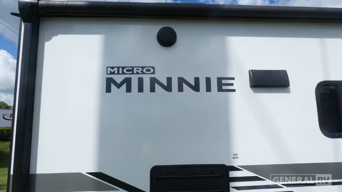 A photo of this 2021 Winnebago Micro Minnie 2108TB