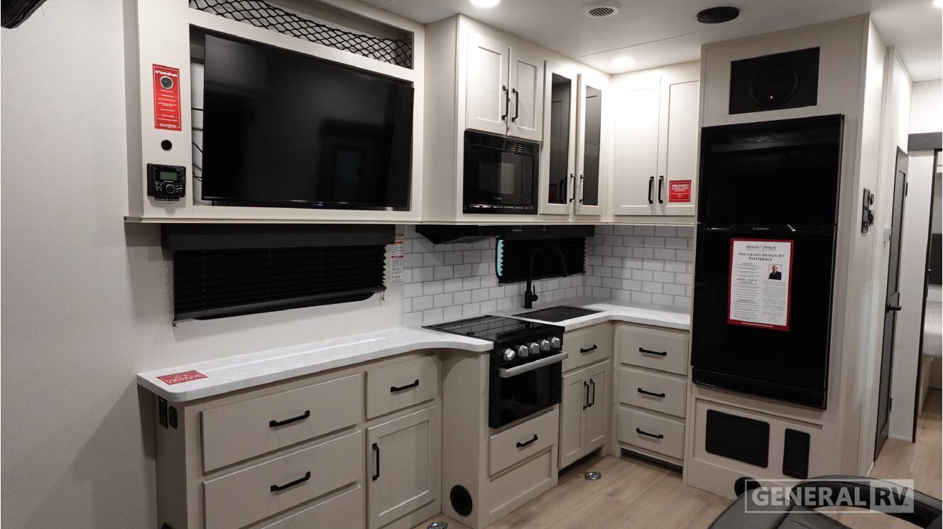 A photo of this 2026 Grand Design Momentum G-Class 27G