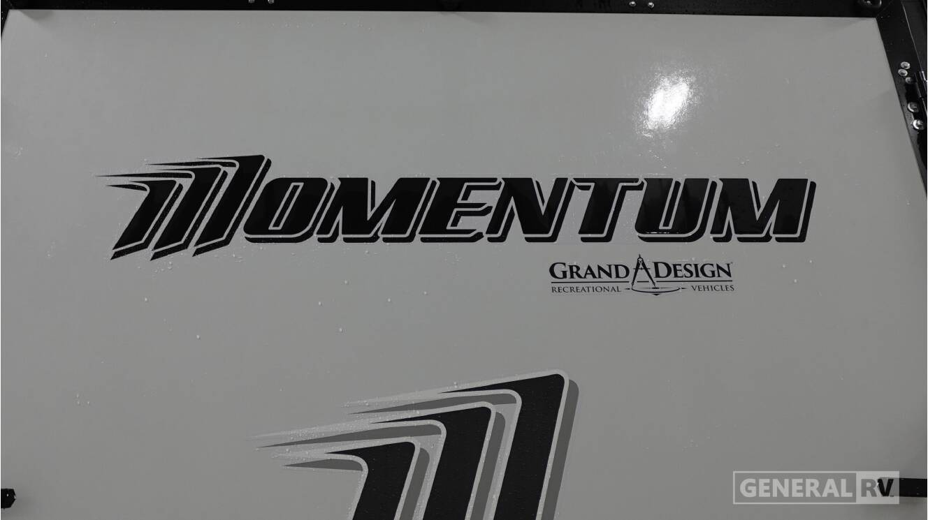 A photo of this 2026 Grand Design Momentum G-Class 27G