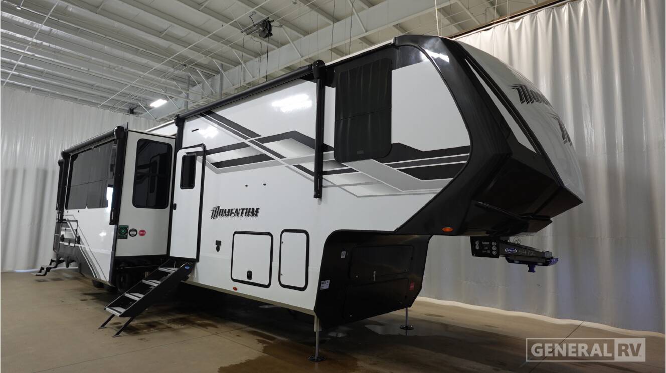 A photo of this 2026 Grand Design MOMENTUM 395MT