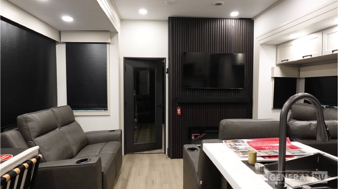 A photo of this 2026 Grand Design MOMENTUM 395MT