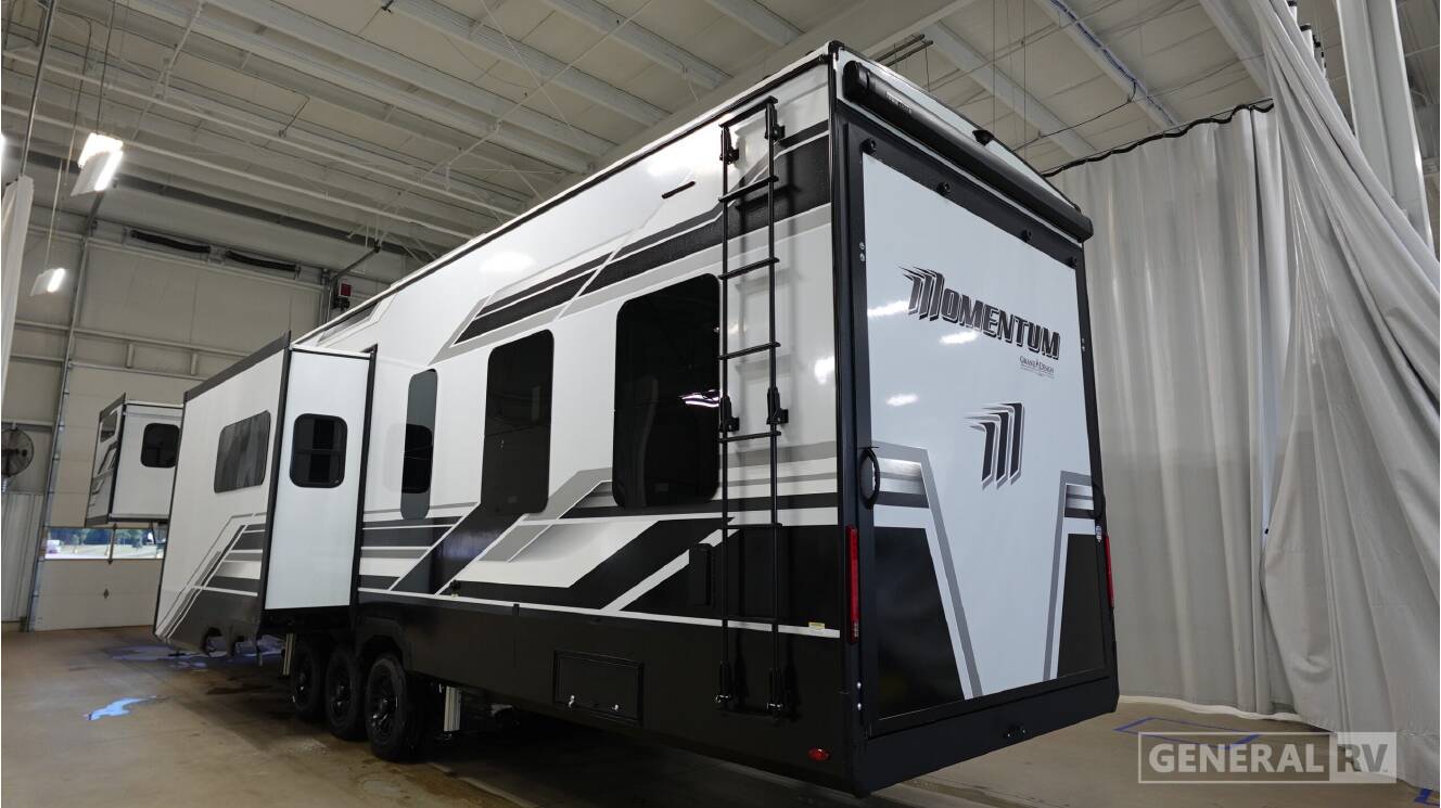 A photo of this 2026 Grand Design MOMENTUM 395MT