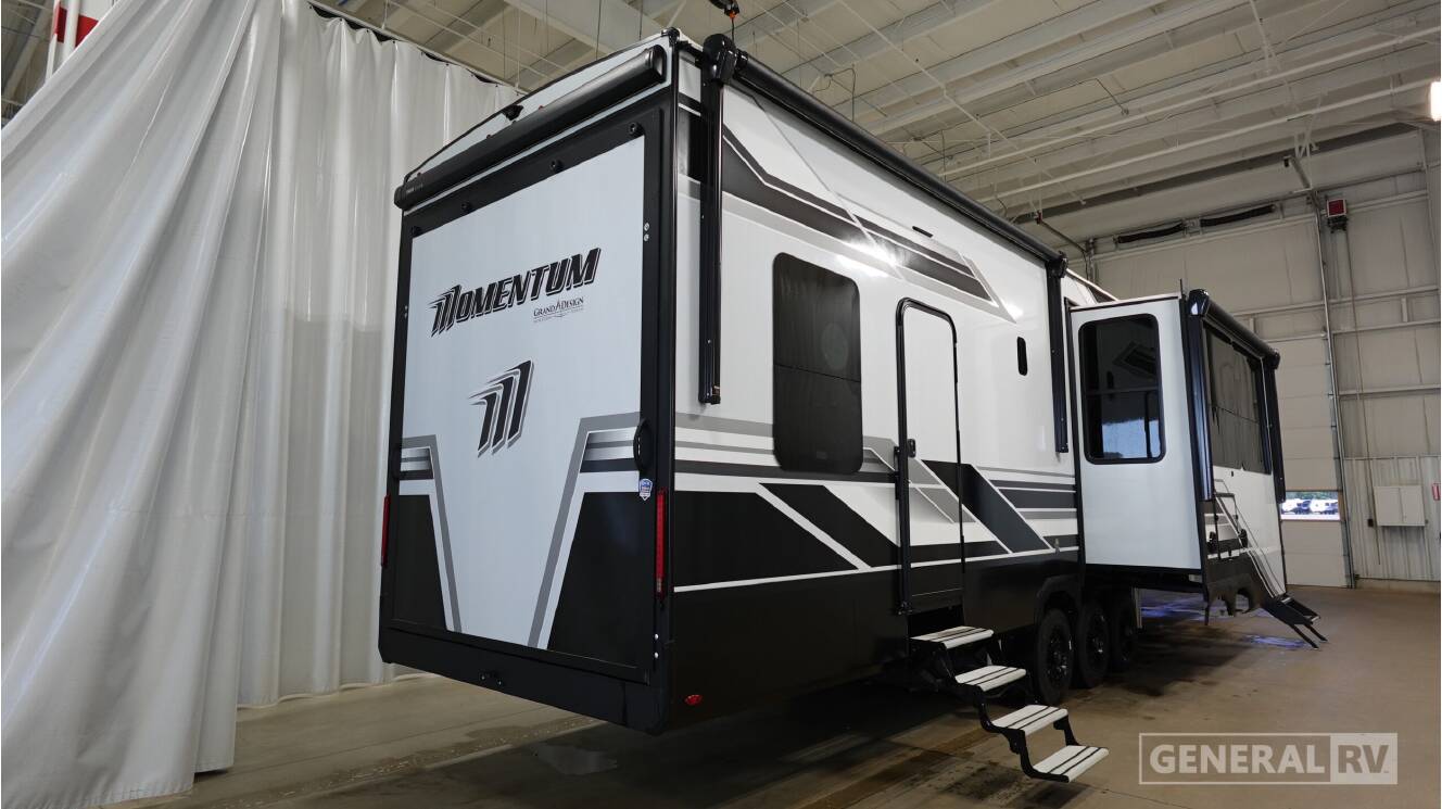 A photo of this 2026 Grand Design MOMENTUM 395MT