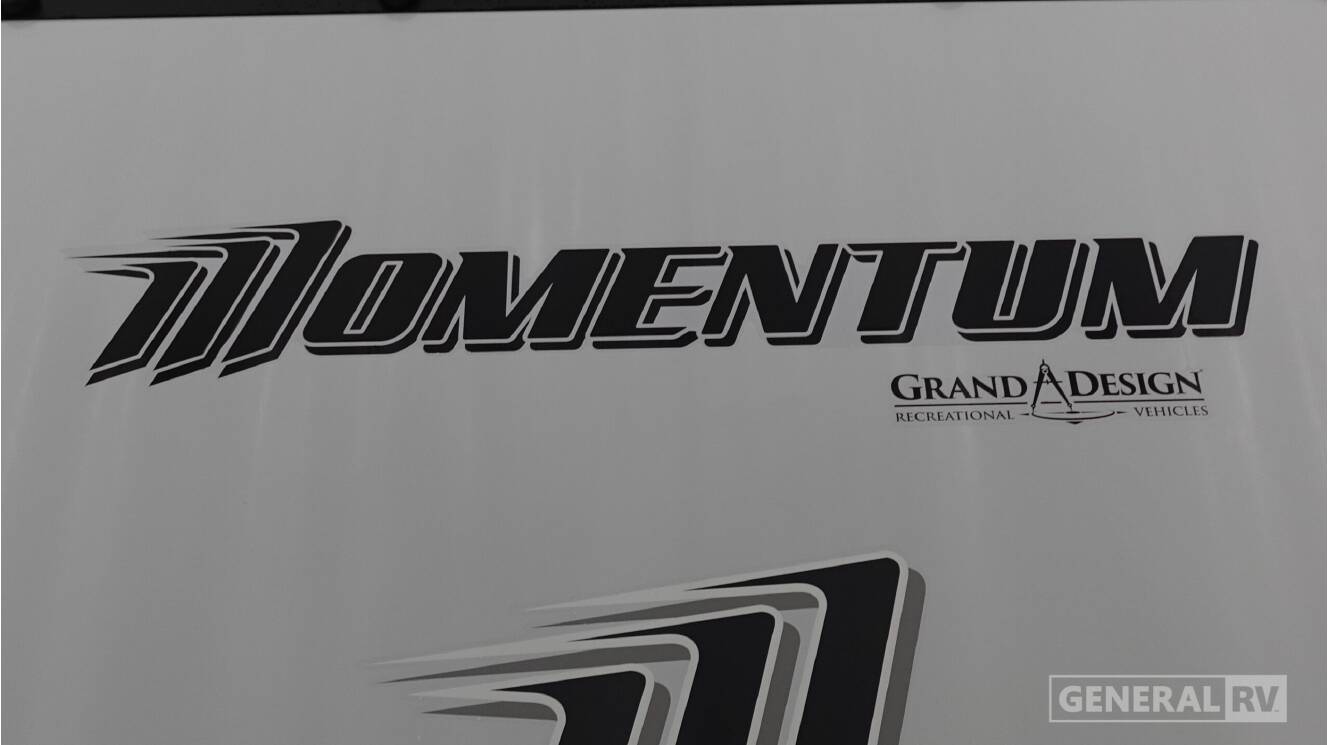 A photo of this 2026 Grand Design MOMENTUM 395MT
