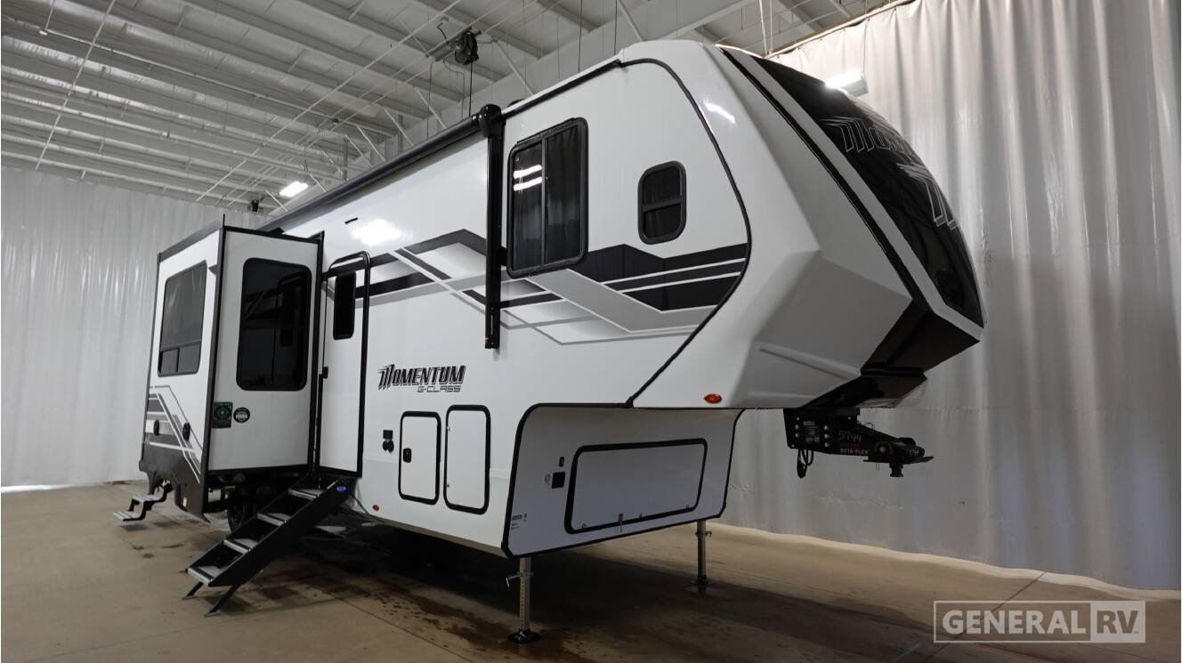 A photo of this 2026 Grand Design Momentum G-Class 320G