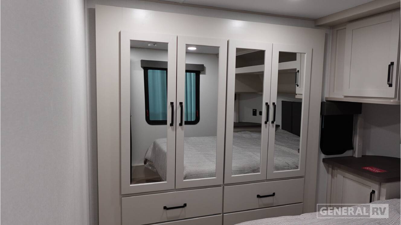 A photo of this 2026 Grand Design Momentum G-Class 320G
