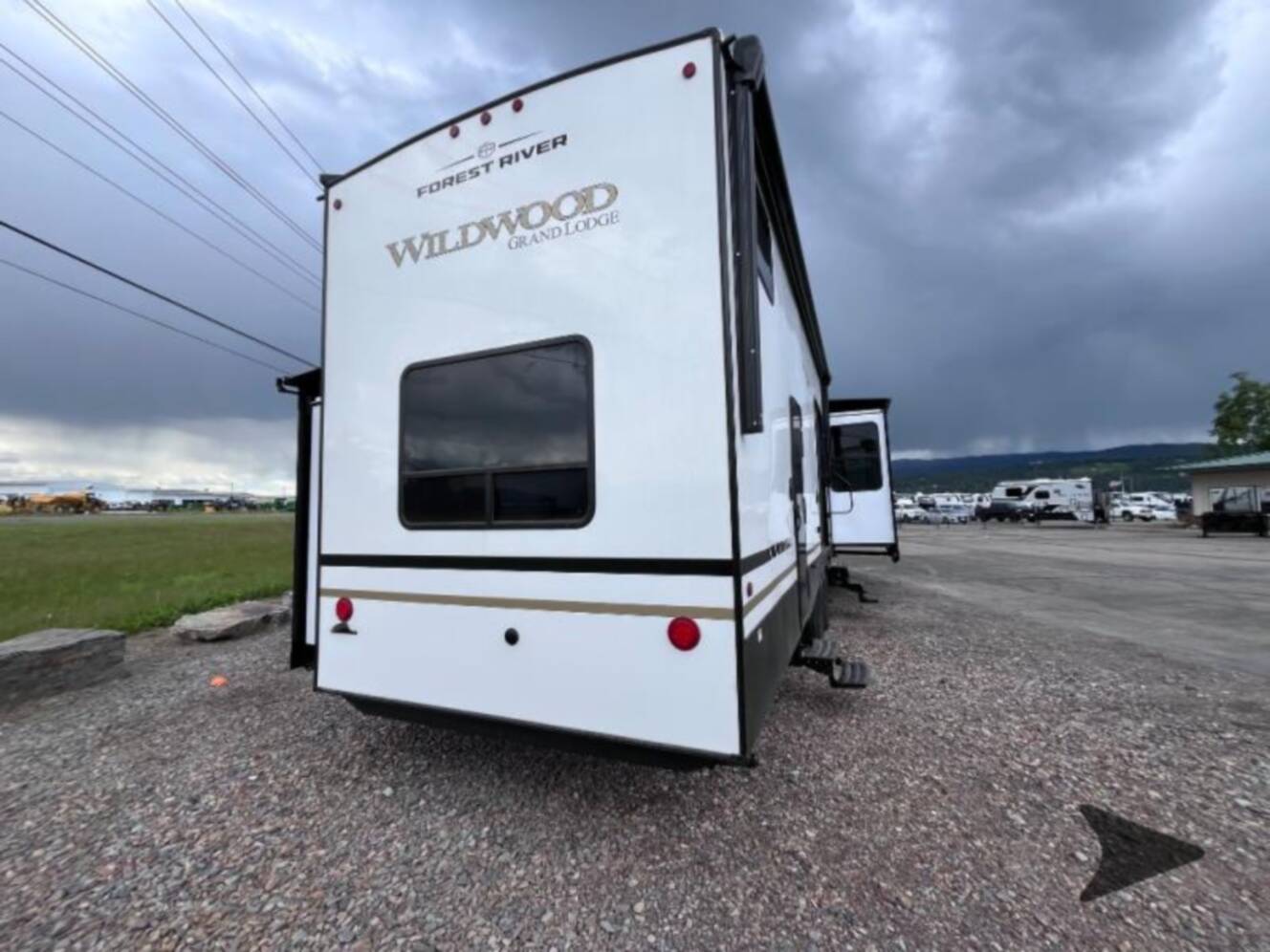 A photo of this 2027 Forest River Rv Wildwood Grand Lodge 42FLDL