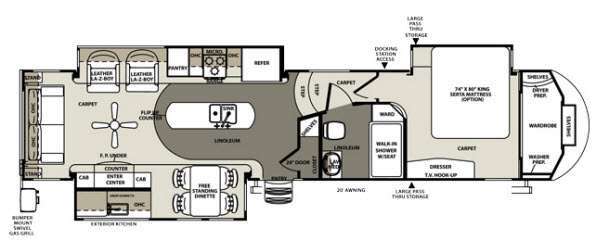 2014 Forest River Rv Sandpiper 35ROK in anderson IN