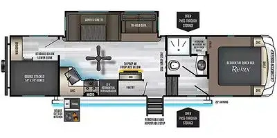 2022 Forest River Rv FOREST RIVER ARTIC WOLF 287BH in american fork UT