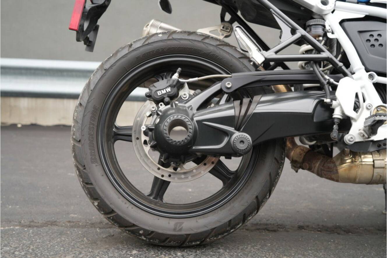A photo of this 2021 BMW R nineT Scrambler 719 Cosmic Blue Metallic/Light White