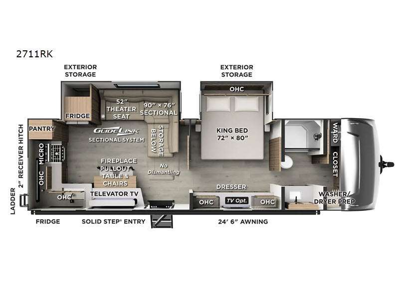 2027 Forest River Rv Rockwood Ultra Lite 2711RK in moose lake MN