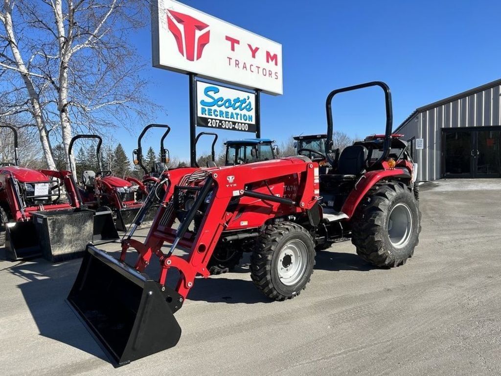 2025 TYM T474 Tractor with 48.3HP and Front Loader in Orono, ME