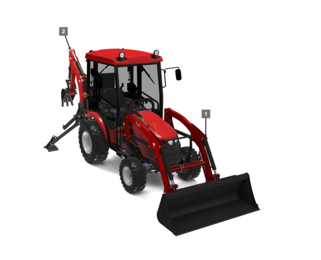 2025 TYM T25 Hydrostatic Tractor with 24.7HP, Cab, Loader and Ba in Orono, ME