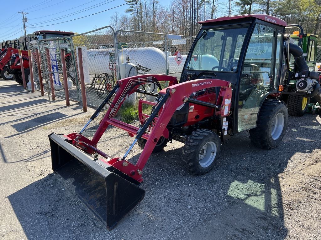 2017 Mahindra Pre-Owned Max 26XL w/Heated Cab, Snow Plow and Rotary B in Turner, ME