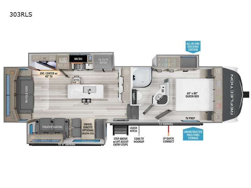 2024 Grand Design Reflection 303RLS RV