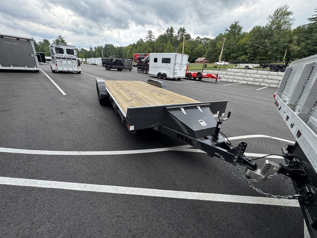 2026 RICE 7X20 Powder Coated 7K Lowpro Car Hauler W/Toolbox in Loudon, NH