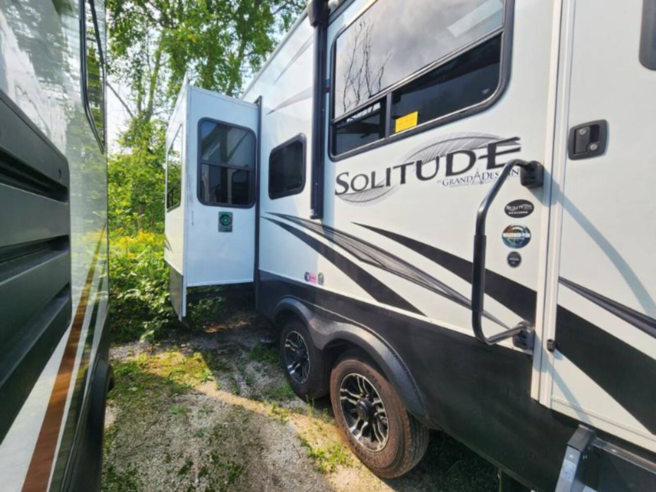 A photo of this 2022 Grand Design Solitude S-Class 3330RE