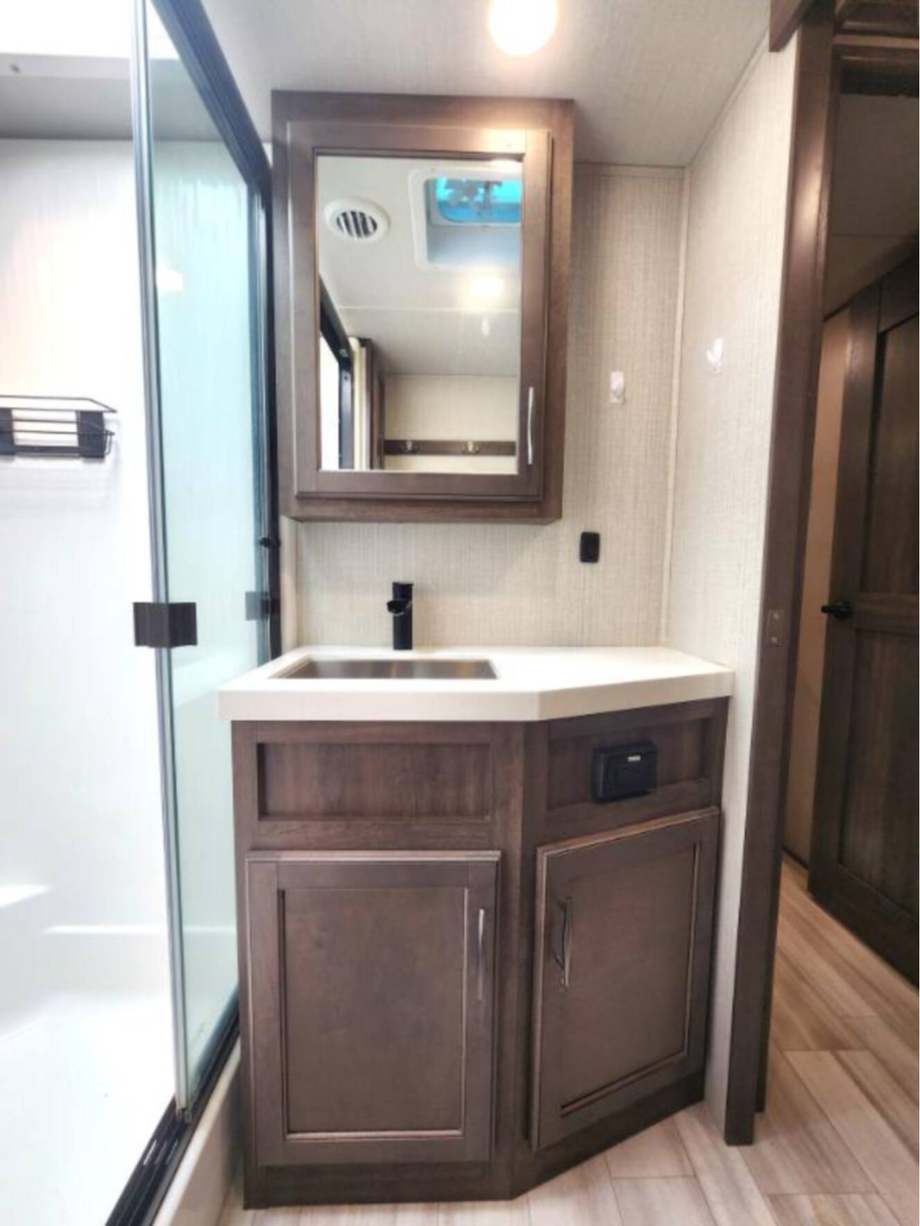 A photo of this 2022 Grand Design Solitude S-Class 3330RE
