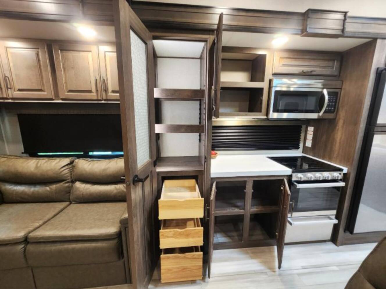 A photo of this 2022 Grand Design Solitude S-Class 3330RE