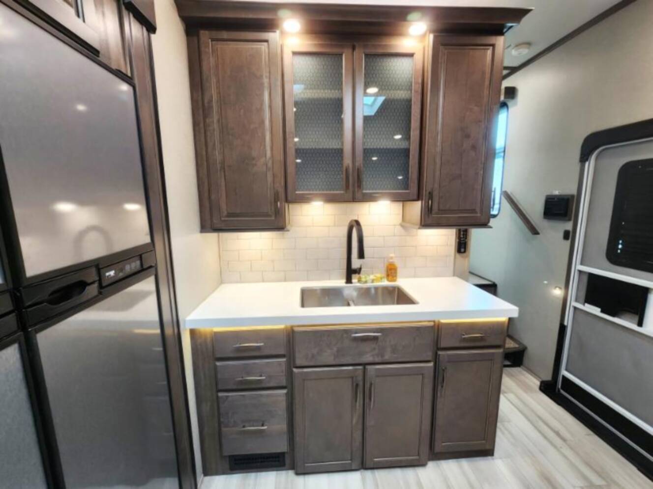 A photo of this 2022 Grand Design Solitude S-Class 3330RE