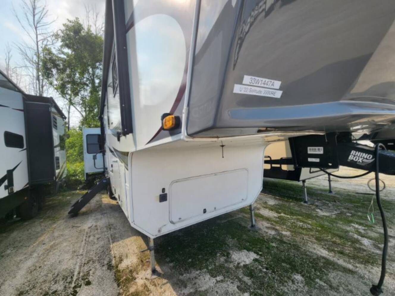 A photo of this 2022 Grand Design Solitude S-Class 3330RE