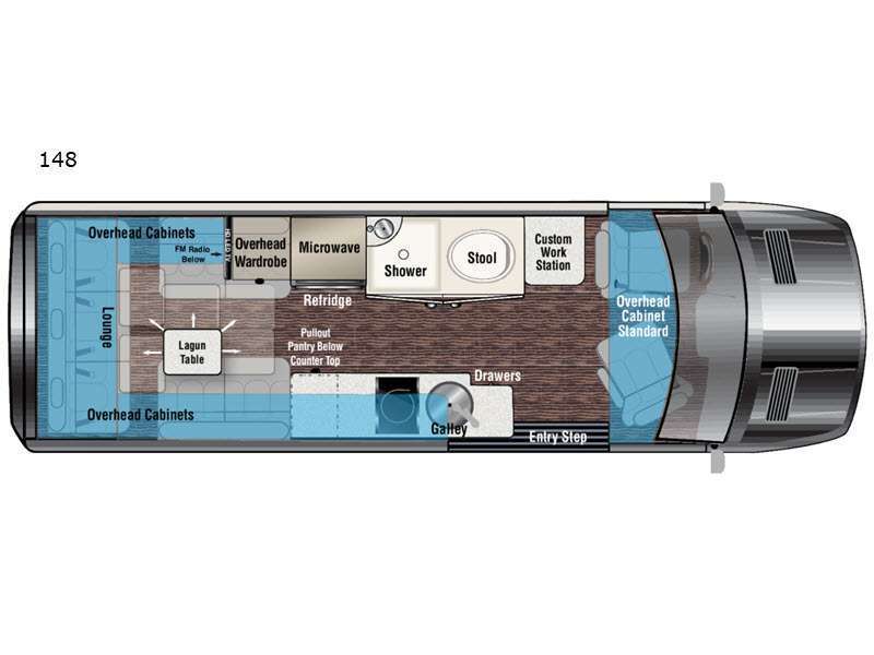 A photo of this 2022 Midwest Automotive Designs Ford Passage 148