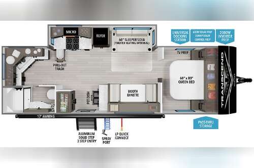 2026 Grand Design Transcend Xplor 25MLX in egg harbor city NJ