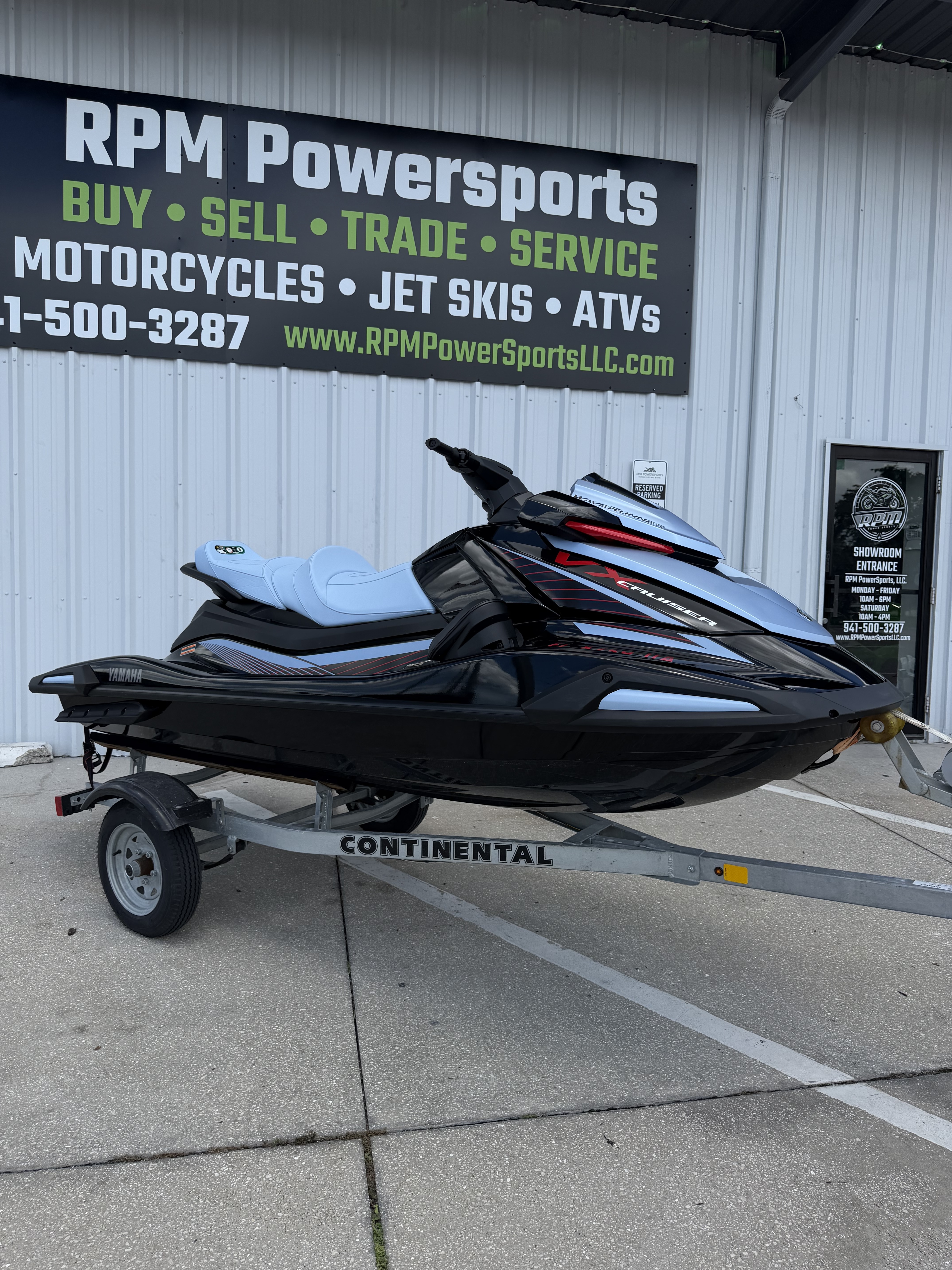 2025 Yamaha VX Cruiser w/ sound, trailer 23 HRS Warranty & NO FEES! in sarsota FL