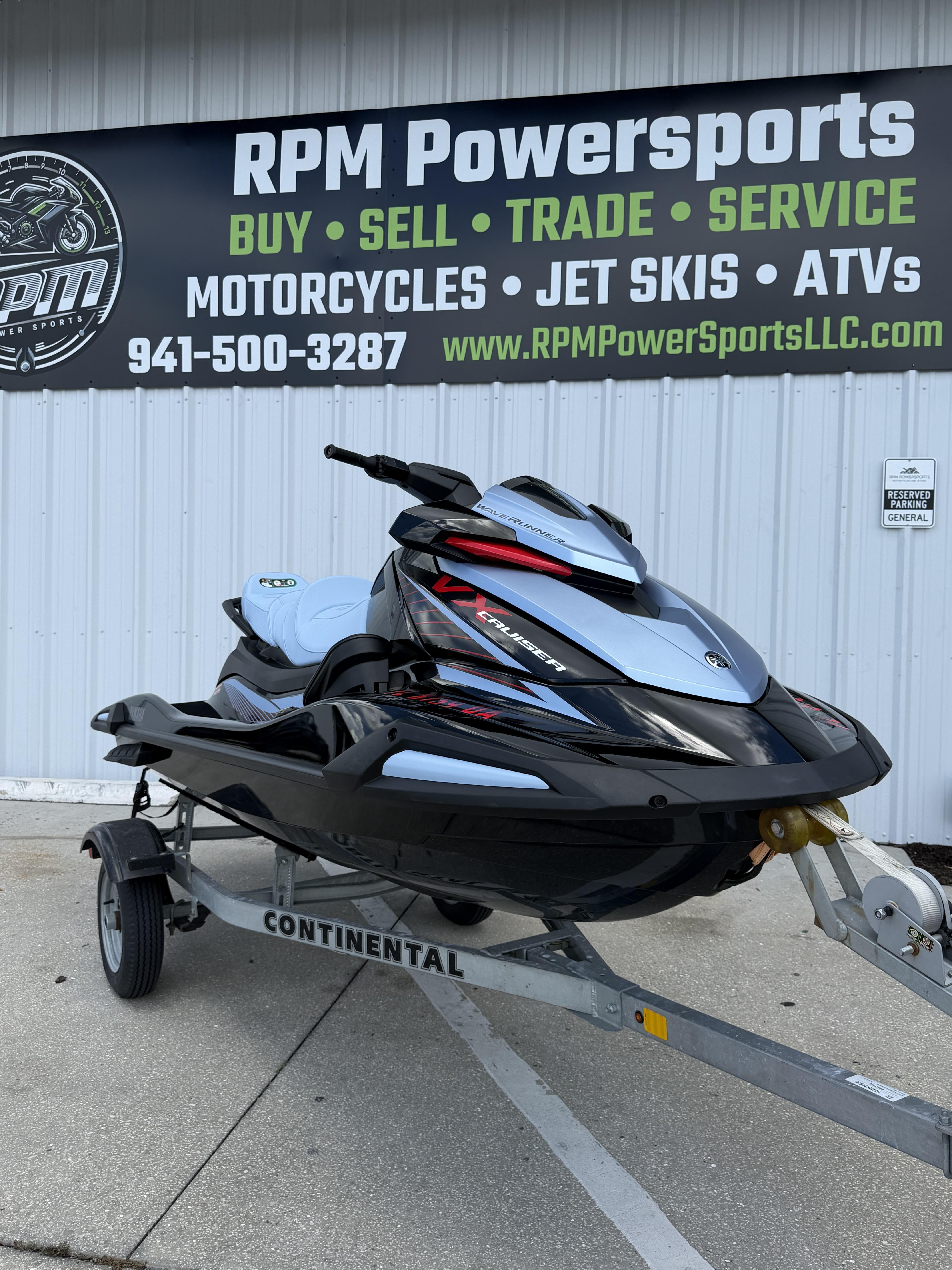 2025 Yamaha VX Cruiser w/ sound, trailer 23 HRS Warranty & NO FEES! in sarsota FL