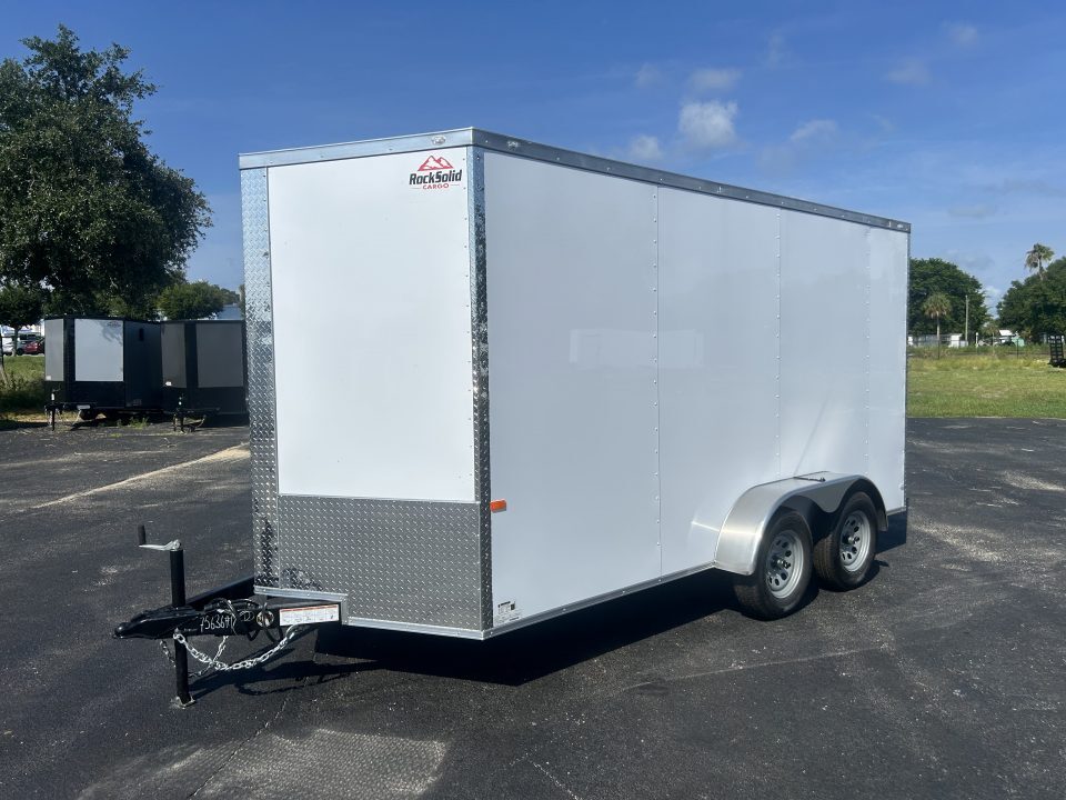 2027 Rock Solid Cargo 7X14 TA ENCLOSED TRAILER in Cocoa, FL