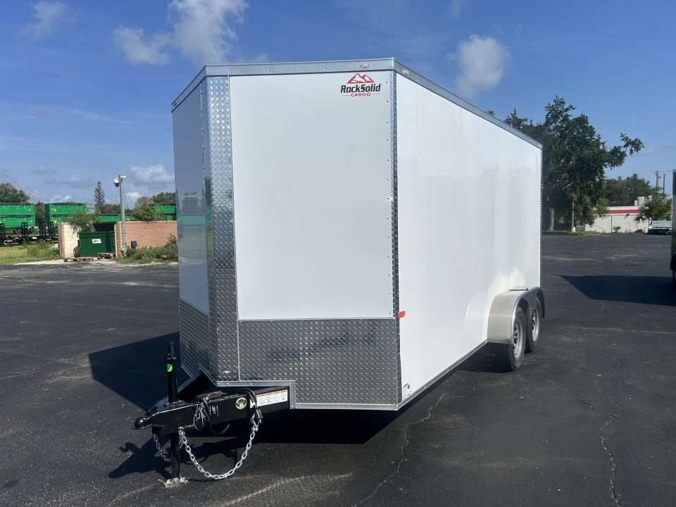 2027 Rock Solid Cargo 7X16 TA ENCLOSED TRAILER in Cocoa, FL