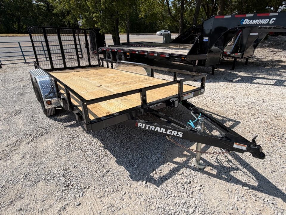 2027 PJ Trailers 7K 14' X 83" Tandem Axle Channel Utility in Fayetteville, AR